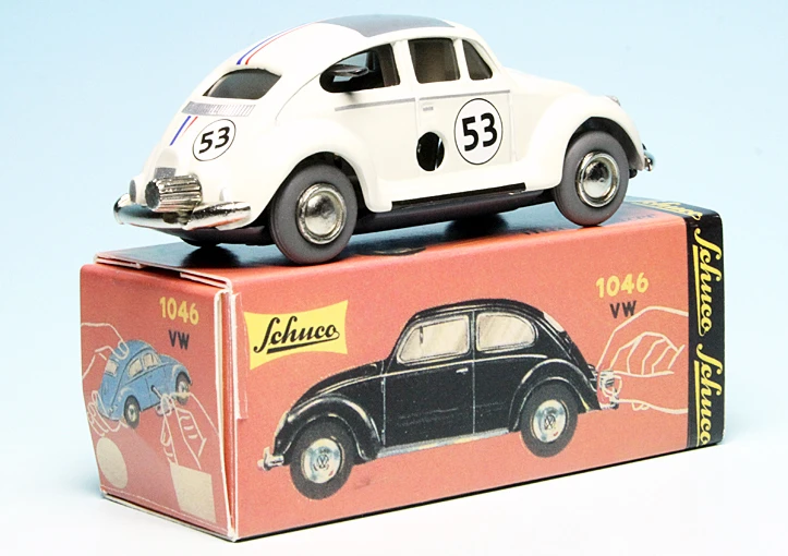 Schuco Microracer 1046 / VW Käfer "Herbie" 2 Schuco Microracer 1046 / VW Käfer "Herbie" – Bild 2