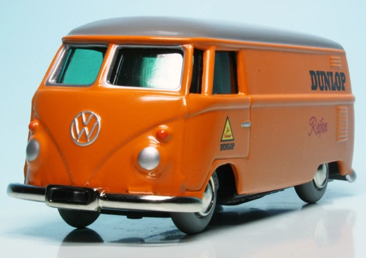 Schuco Microracer 1029 VW T1 Bulli Kastenwagen "Dunlop Reifen" 3 Schuco Microracer 1029 VW T1 Bulli Kastenwagen "Dunlop Reifen" – Bild 3