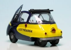 Schuco BMW Isetta 250 Standard "Lufthansa" -Mini Auto Verkauf 002102 Schuco BMW Isetta 250 Standard Lufthansa z6585664b331d0f