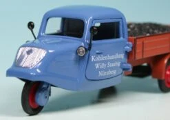 Schuco Tempo Hanseat Dreirad Pritschenwagen "Kohlenhandlung Staubig" -Mini Auto Verkauf 002112 schuco tempo hanseat dreirad pritschenwagen kohlenhandlung staubig 2
