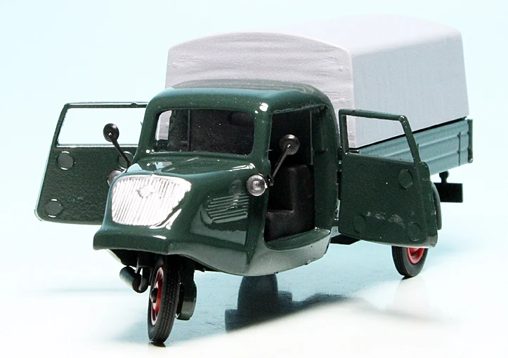 Schuco Tempo Hanseat Dreirad Pritsche/Plane 3 Schuco Tempo Hanseat Dreirad Pritsche/Plane – Bild 3