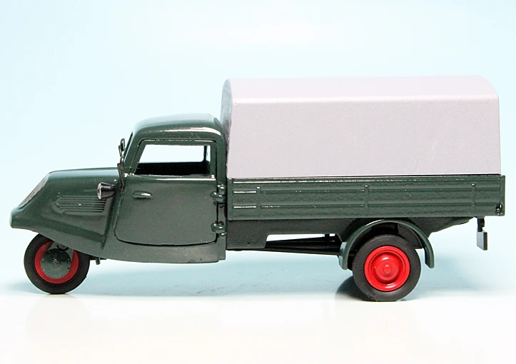 Schuco Tempo Hanseat Dreirad Pritsche/Plane 4 Schuco Tempo Hanseat Dreirad Pritsche/Plane – Bild 4