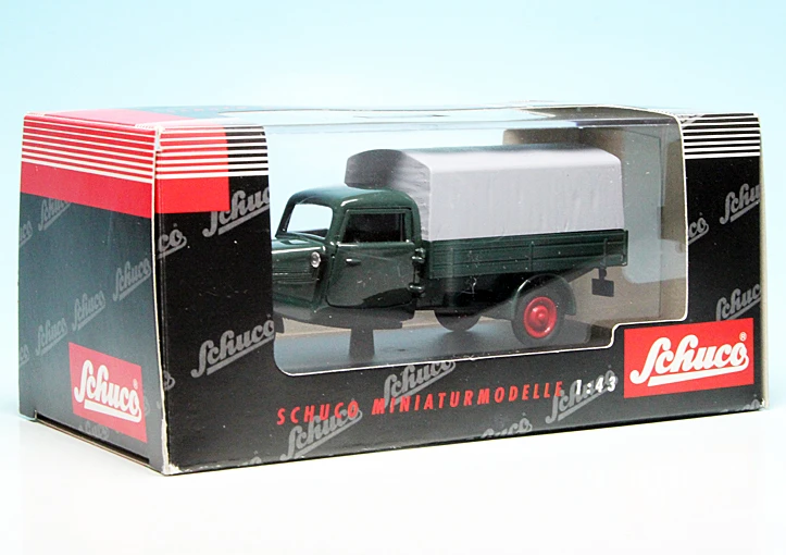 Schuco Tempo Hanseat Dreirad Pritsche/Plane 7 Schuco Tempo Hanseat Dreirad Pritsche/Plane – Bild 7