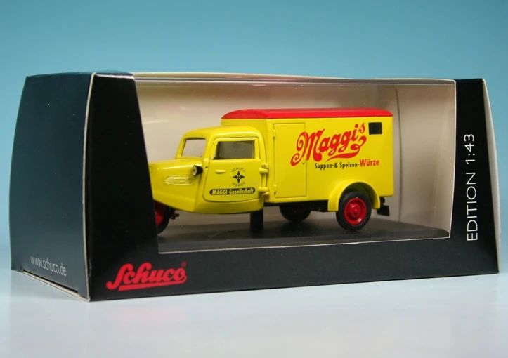 Schuco Tempo Hanseat Dreirad Mit Kofferaufbau "Maggi" 7 Schuco Tempo Hanseat Dreirad Mit Kofferaufbau "Maggi" – Bild 7