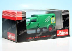 Schuco Tempo Hanseat Dreirad Mit Kofferaufbau "Spielzeug-Ring" -Mini Auto Verkauf 002134 schuco tempo hanseat dreirad mit kofferaufbau spielzeugring 6