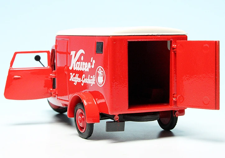 Schuco Tempo Hanseat Dreirad Mit Kofferaufbau "Kaiser's Kaffee" 6 Schuco Tempo Hanseat Dreirad Mit Kofferaufbau "Kaiser's Kaffee" – Bild 6