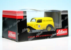 Schuco Mercedes Benz 170V Kastenwagen "ADAC-Strassenwacht" -Mini Auto Verkauf 002259 schuco mercedes benz 170v kastenwagen adacstrassenwacht 6