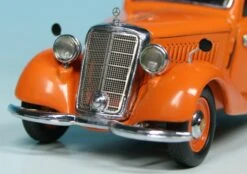 Schuco Mercedes Benz 170V Pritsche/Plane "Dunlop Reifen" -Mini Auto Verkauf 0022653 z358566584eebcd