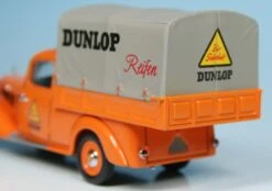 Schuco Mercedes Benz 170V Pritsche/Plane "Dunlop Reifen" -Mini Auto Verkauf 0022656 z6585665866d91b