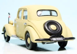 Schuco Mercedes Benz 170V Limousine "Wehrmacht Afrika Korps - Wüstenfuchs" -Mini Auto Verkauf 002365 schuco mercedes benz 170v limousine wehrmacht afrika korps wuestenfuchs 5