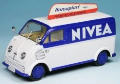 Schuco DKW Schnellaster Kastenwagen "Nivea Creme / Hansaplast"