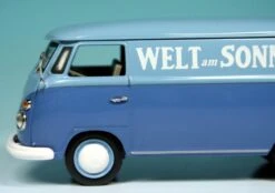 Schuco VW T1 Bulli Kastenwagen "Welt Am Sonntag" -Mini Auto Verkauf 002579 Schuco VW T1 Bulli Kastenwagen Welt am Sonntag z35856672ecf213