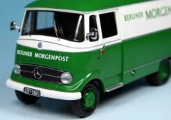 Schuco Mercedes Benz L 319 D Kastenwagen "Berliner Morgenpost" -Mini Auto Verkauf 002804 Schuco Mercedes Benz L 319 D Kastenwagen Berliner Morgenpost z3585668c80c7c1