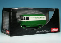 Schuco Mercedes Benz L 319 D Kastenwagen "Berliner Morgenpost" -Mini Auto Verkauf 002804 Schuco Mercedes Benz L 319 D Kastenwagen Berliner Morgenpost z6585668c94652c
