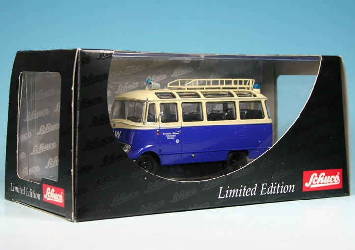 Schuco Mercedes Benz O 319 D Kleinbus "Technisches Hilfswerk THW Nürnberg" 6 Schuco Mercedes Benz O 319 D Kleinbus "Technisches Hilfswerk THW Nürnberg" – Bild 6