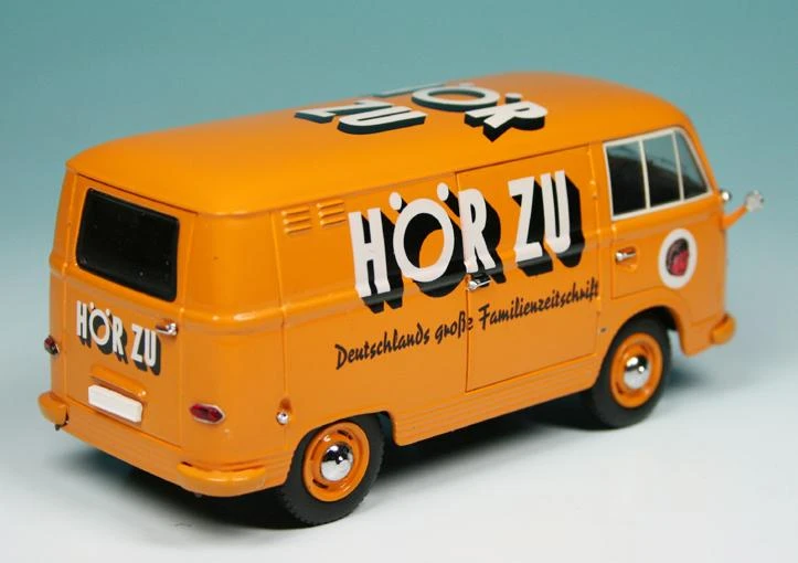 Schuco Ford Taunus Transit FK 1000 Kastenwagen "HörZu" 2 Schuco Ford Taunus Transit FK 1000 Kastenwagen "HörZu" – Bild 2