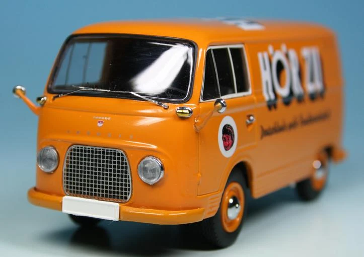 Schuco Ford Taunus Transit FK 1000 Kastenwagen "HörZu" 3 Schuco Ford Taunus Transit FK 1000 Kastenwagen "HörZu" – Bild 3