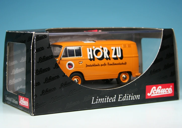 Schuco Ford Taunus Transit FK 1000 Kastenwagen "HörZu" 6 Schuco Ford Taunus Transit FK 1000 Kastenwagen "HörZu" – Bild 6