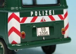Schuco VW T2a Bus "Polizei Saarbrücken" -Mini Auto Verkauf 003222ctest z358566b93c7160