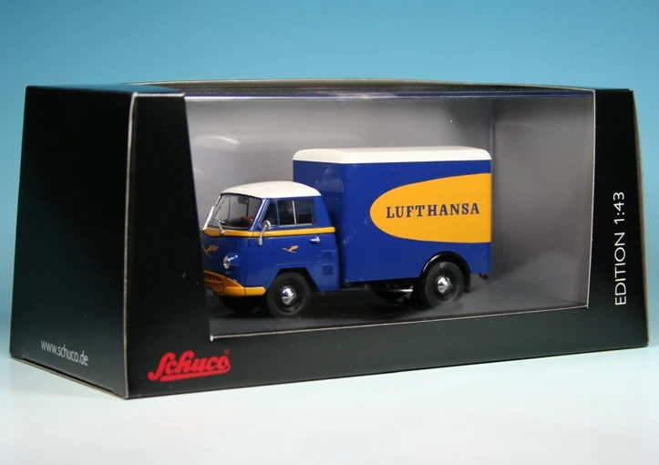 Schuco Tempo Matador Mit Kofferaufbau "Lufthansa" 7 Schuco Tempo Matador Mit Kofferaufbau "Lufthansa" – Bild 7