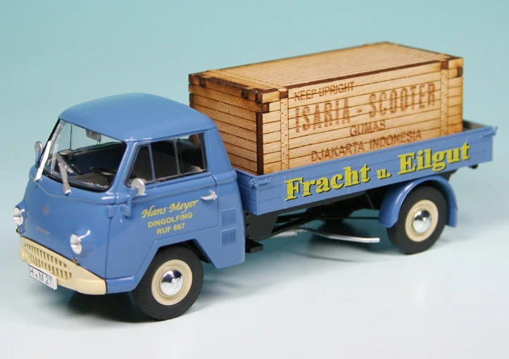 Schuco Tempo Matador Pritschenwagen "Isaria Scooter" 1 Schuco Tempo Matador Pritschenwagen "Isaria Scooter"