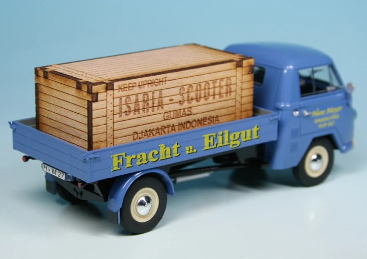 Schuco Tempo Matador Pritschenwagen "Isaria Scooter" 2 Schuco Tempo Matador Pritschenwagen "Isaria Scooter" – Bild 2