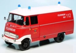 Schuco Mercedes Benz L 319 D Kastenwagen "Freiwillige Feuerwehr Bühl/Baden"