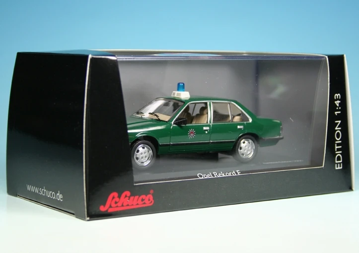 Schuco Opel Rekord E Limousine "Polizei Hamburg" 7 Schuco Opel Rekord E Limousine "Polizei Hamburg" – Bild 7