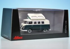 Schuco VW T1 Bulli Westfalia Campingbus -Mini Auto Verkauf 003544 Schuco VW T1 Bulli Westfalia Campingbus z7