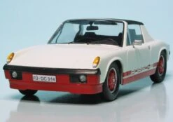 Schuco VW-Porsche 914 Targa "Creamsicle" -Mini Auto Verkauf 003701 Schuco VW Porsche 914 Targa Creamsicle z3