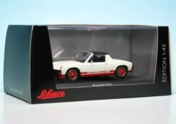 Schuco VW-Porsche 914 Targa "Creamsicle" -Mini Auto Verkauf 003701 Schuco VW Porsche 914 Targa Creamsicle z7