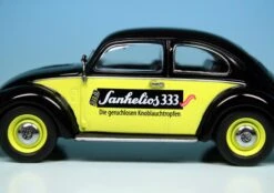 Schuco VW Brezelkäfer "Sanhelios" -Mini Auto Verkauf 003883 Schuco VW Brezelkfer Sanhelios z4