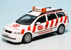 Schuco Opel Astra G Caravan (1998) "AvD Pannenhilfe"