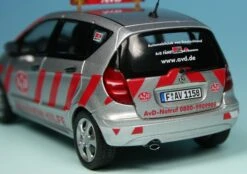 Schuco Mercedes Benz A-Klasse (W169) (2004) "AvD" -Mini Auto Verkauf 004493 schuco mercedes benz aklasse w169 2004 avd 3