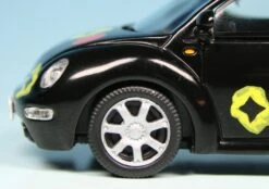 Schuco VW New Beetle (1997) Mit Raketenantrieb "Die Ludolfs" -Mini Auto Verkauf 004541 Schuco VW New Beetle 1997 mit Raketenantrieb Die Ludolfs z4