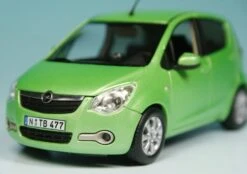 Schuco Opel Agila B (2007) -Mini Auto Verkauf 007222 Schuco Opel Agila B 2007 z3