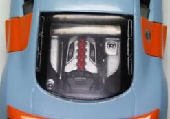 Schuco Audi R8 GT (2010) "Gulf Racing" -Mini Auto Verkauf 007226 Schuco Audi R8 GT 2010 Gulf Racing z5