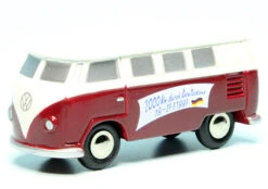 Schuco Piccolo VW T1 Bulli Bus "2000km Durch Deutschland 1997"