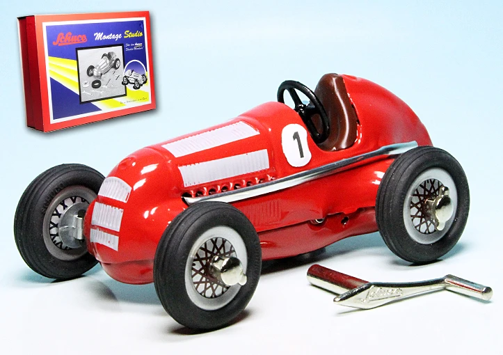 Schuco Mercedes Benz 1936 Rennwagen / Schuco Studio I 1050 Als Montagekasten 1 Schuco Mercedes Benz 1936 Rennwagen / Schuco Studio I 1050 Als Montagekasten
