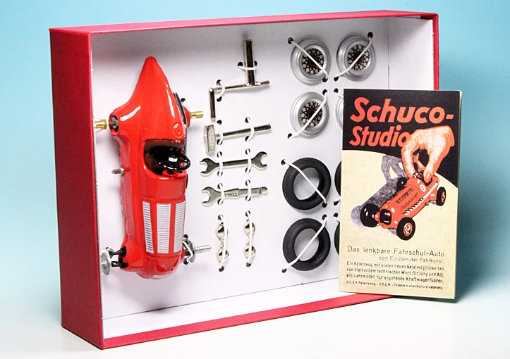Schuco Mercedes Benz 1936 Rennwagen / Schuco Studio I 1050 Als Montagekasten 6 Schuco Mercedes Benz 1936 Rennwagen / Schuco Studio I 1050 Als Montagekasten – Bild 6