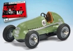 Schuco Mercedes Benz 1936 Rennwagen / Schuco Studio I 2098 Montage-Grand-Prix