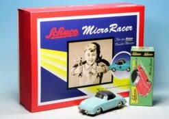Schuco Microracer 1047 / Porsche 356 Coupé Als Montagekasten