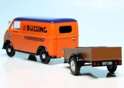Schuco DKW Schnellaster Kastenwagen Mit Anhänger Und Ladegut "Büssing Kundendienst" 12 Schuco DKW Schnellaster Kastenwagen Mit Anhänger Und Ladegut "Büssing Kundendienst" -Mini Auto Verkauf 450238900 Schuco DKW Schnellaster Kastenwagen mit Anhnger und Ladegut Bssing Kundendienst z6