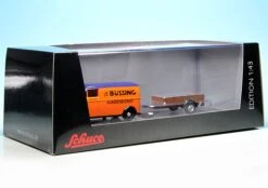 Schuco DKW Schnellaster Kastenwagen Mit Anhänger Und Ladegut "Büssing Kundendienst" 13 Schuco DKW Schnellaster Kastenwagen Mit Anhänger Und Ladegut "Büssing Kundendienst" -Mini Auto Verkauf 450238900 Schuco DKW Schnellaster Kastenwagen mit Anhnger und Ladegut Bssing Kundendienst z7