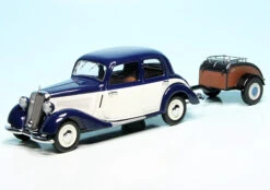 Schuco Mercedes Benz 170V Limousine Mit Westfalia-Anhänger