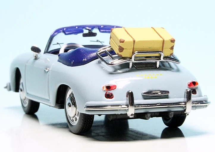Schuco Porsche 356 A Cabriolet "Reisezeit" 6 Schuco Porsche 356 A Cabriolet "Reisezeit" – Bild 6