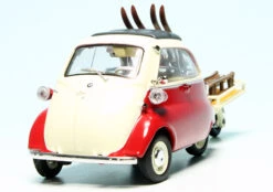 Schuco BMW Isetta 250 Export Mit Autoporter "Wintersport" -Mini Auto Verkauf 450268200 schuco bmw isetta 250 export mit autoporter wintersport 2