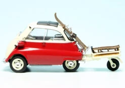 Schuco BMW Isetta 250 Export Mit Autoporter "Wintersport" -Mini Auto Verkauf 450268200 schuco bmw isetta 250 export mit autoporter wintersport 3