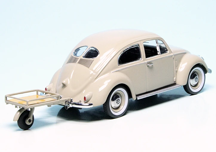 Schuco VW Brezelkäfer Mit Nachläufer "Auto-Porter" 2 Schuco VW Brezelkäfer Mit Nachläufer "Auto-Porter" – Bild 2