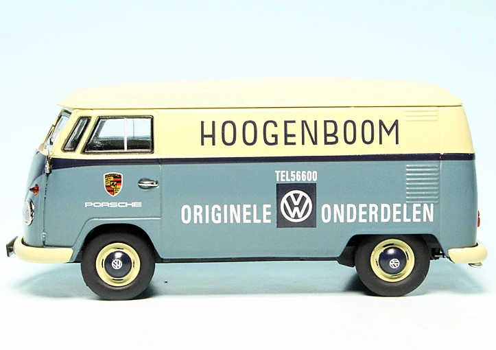Schuco VW T1b Bulli Kastenwagen "VW-Porsche Hoogenboom" 5 Schuco VW T1b Bulli Kastenwagen "VW-Porsche Hoogenboom" – Bild 5